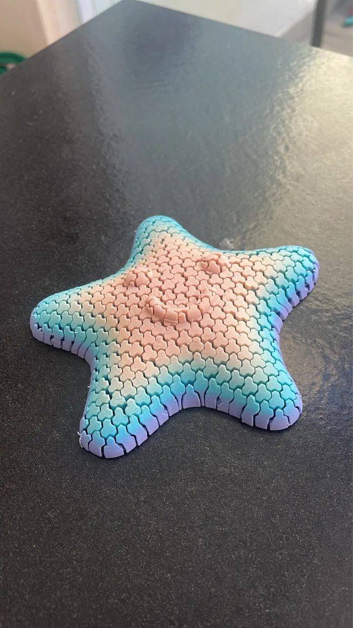 Estrela articulada 3D