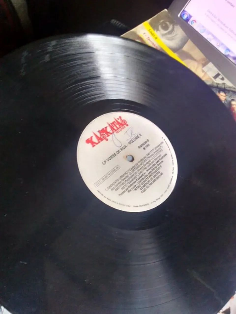Lp Vozes Da Rua, Coletânea Rap Nacional Rara, Kaskatas 1992 - Foto 3