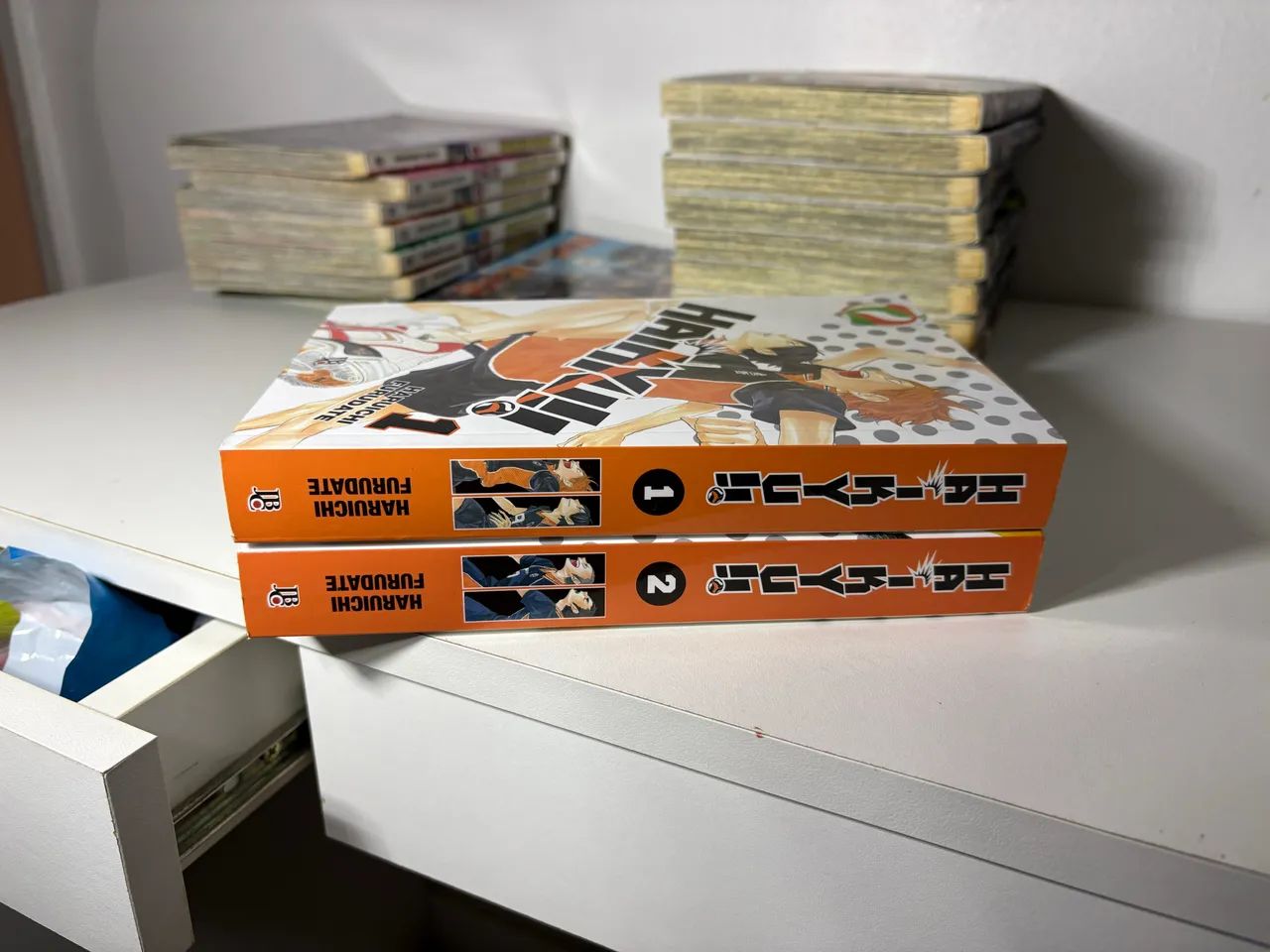 Mangá haikyuu volumes 1 e 2 - Foto 3