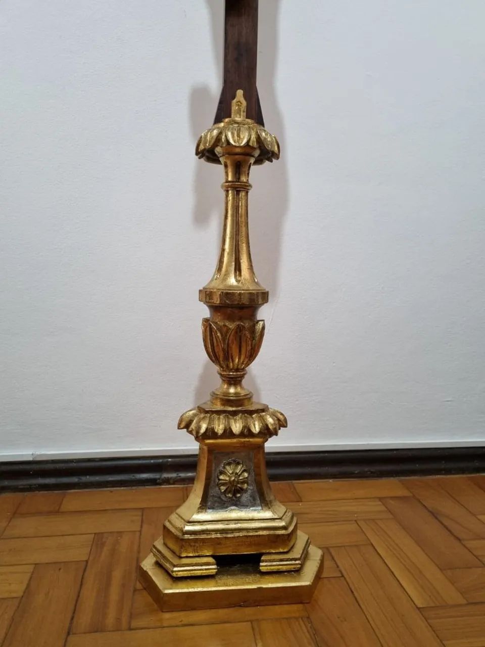 Linda Imagem de Cristo em Madeira - Foto 5