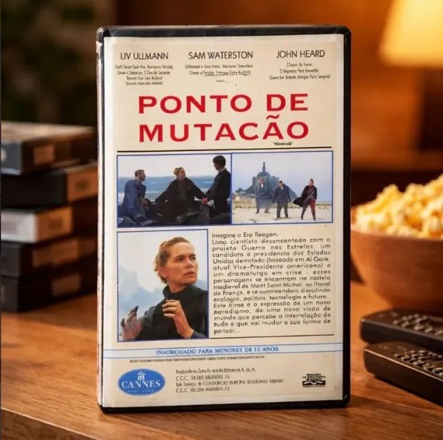 Filme VHS - Ponto de Mutação - 1990 - Foto 2