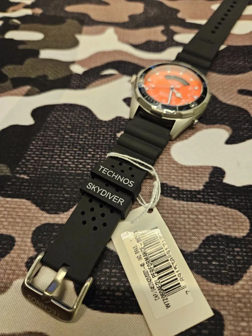 Novo Technos Skydiver laranjado 40mm  - Foto 2