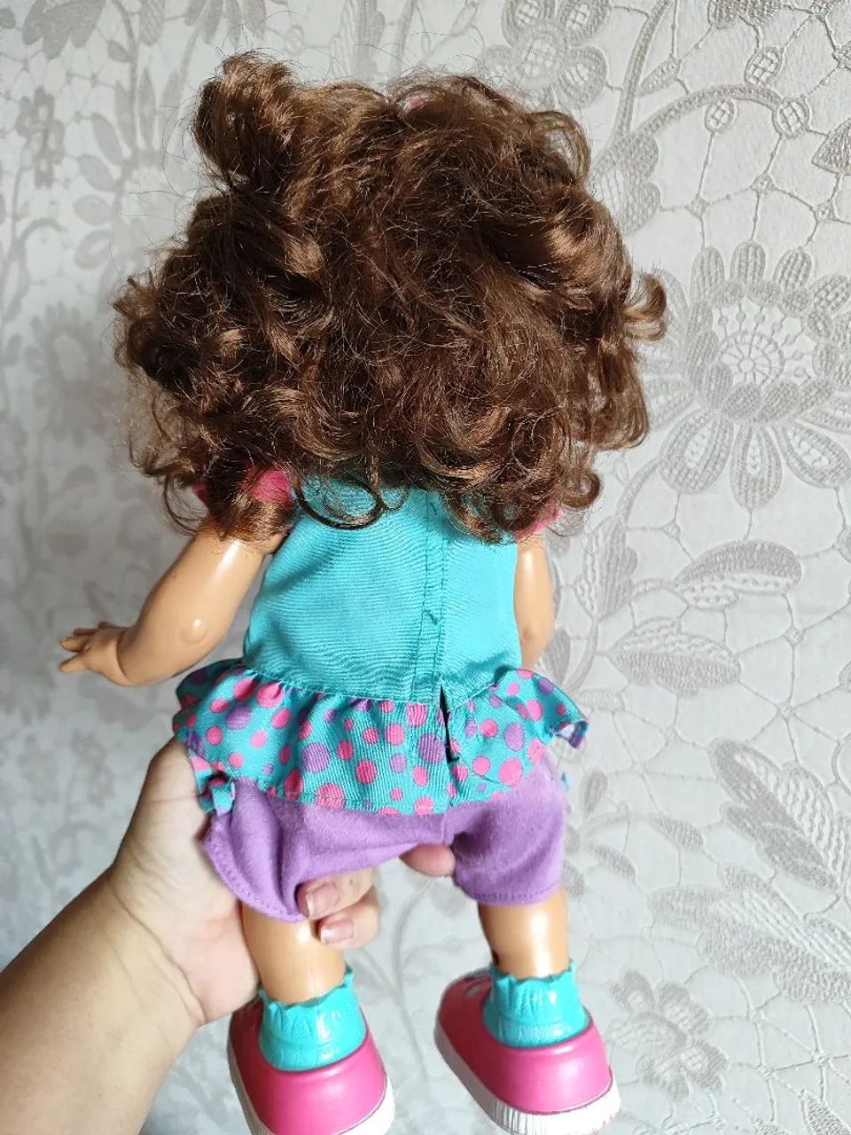 Baby Alive aprendendo a andar. Morena.  - Foto 3