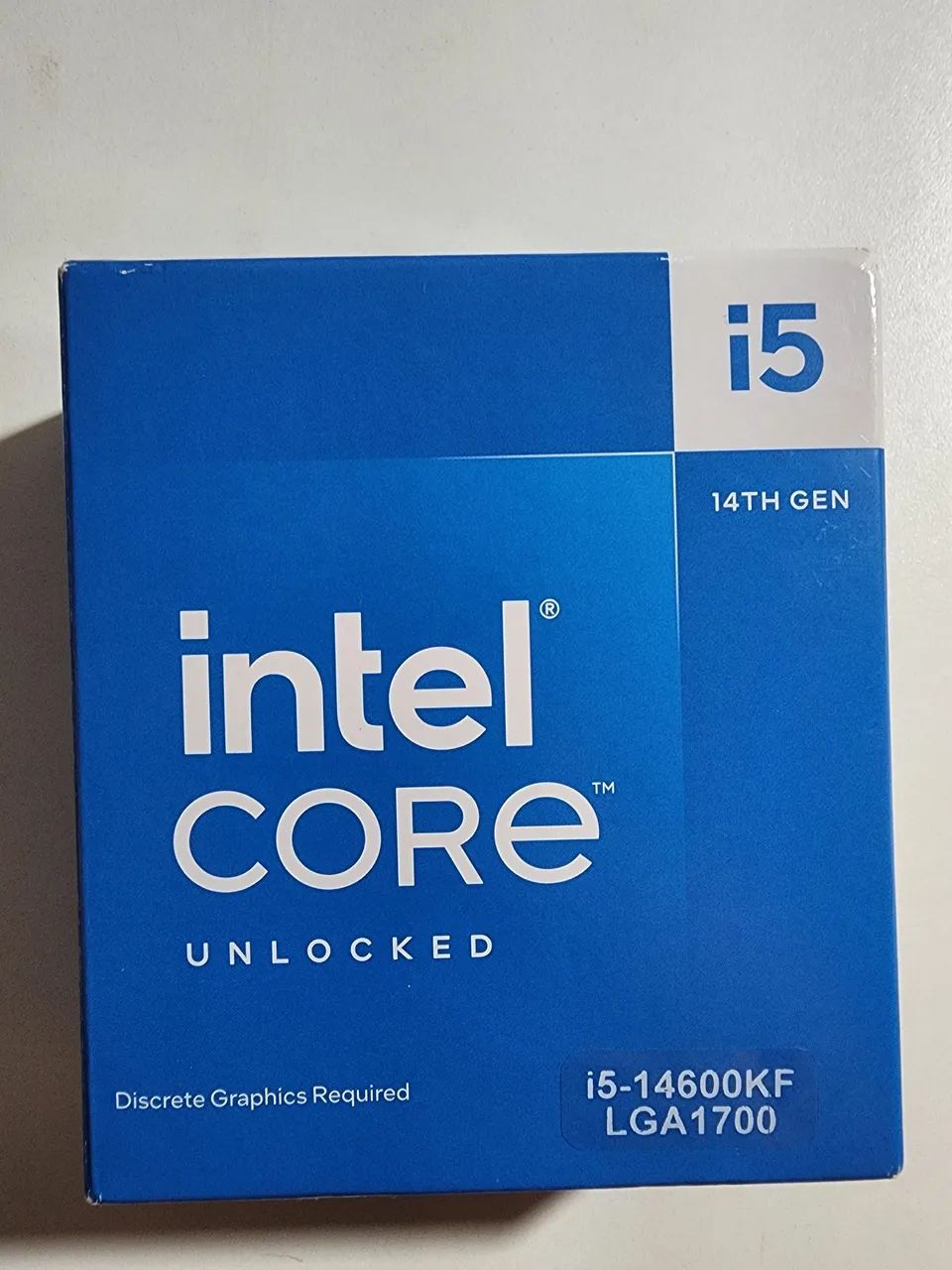 Processador Intel Core i5 14600kf. Novo na caixa. Nunca usado. 