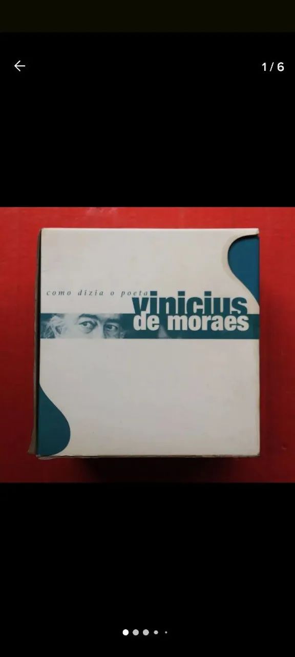Vinicius de Moraes - Como Dizia o Poeta (27 CDs,usado)