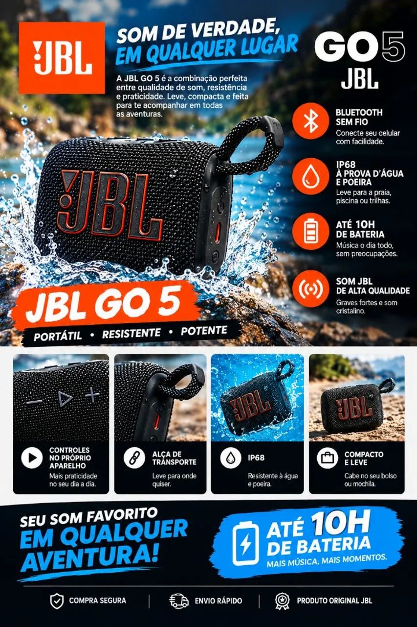 JBL GO5 original  - Foto 5