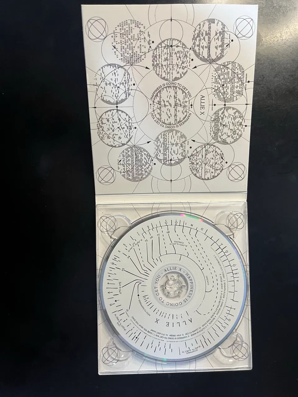 Allie X Happines Is Going To Get You Cd Signed assinado pessoalmente - Foto 2