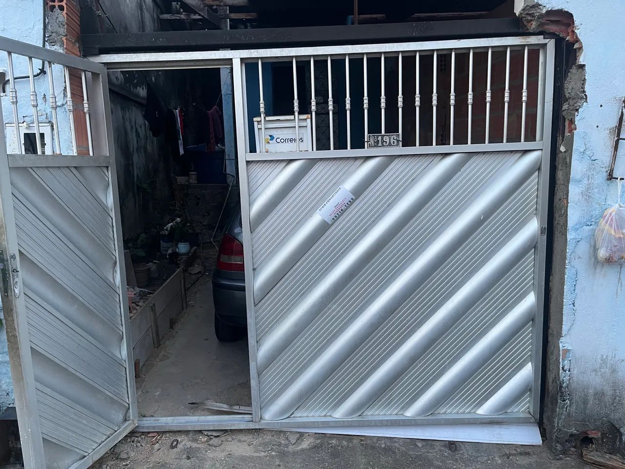 portal de alumínio 