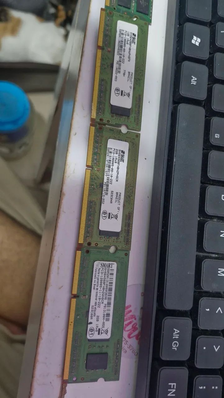 Memórias ddr3 notebook 