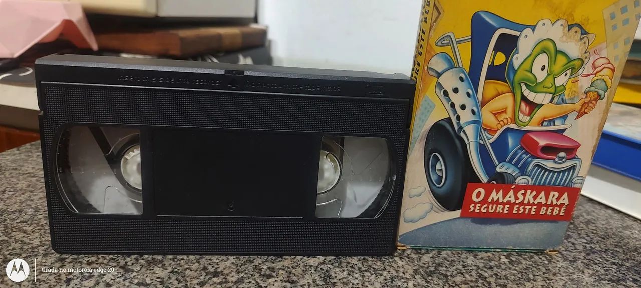 Fita vhs o maskara segure este bebê  - Foto 2