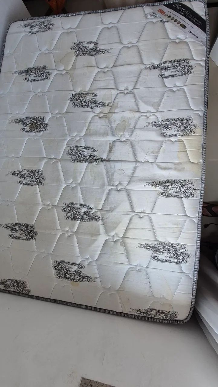 Cama casal Ortobom - Base e colchão molas ensacadas - Foto 3