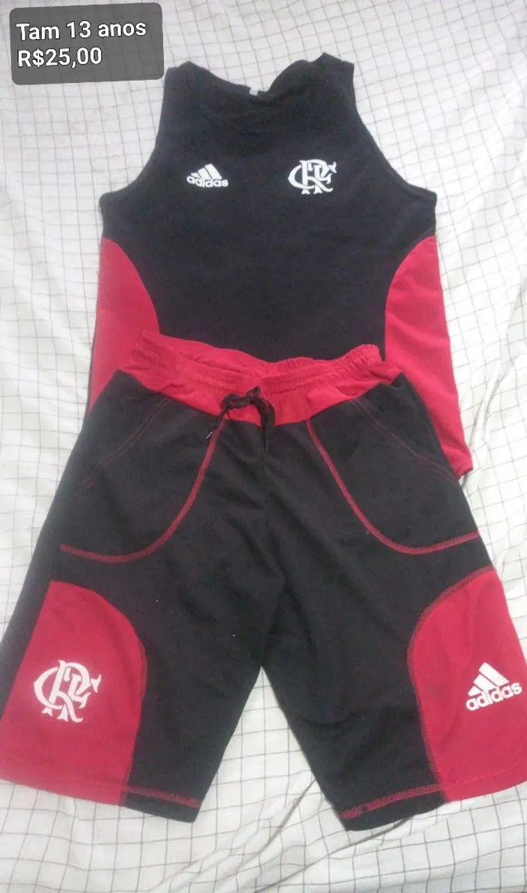 Conjunto de camisetas de short 
