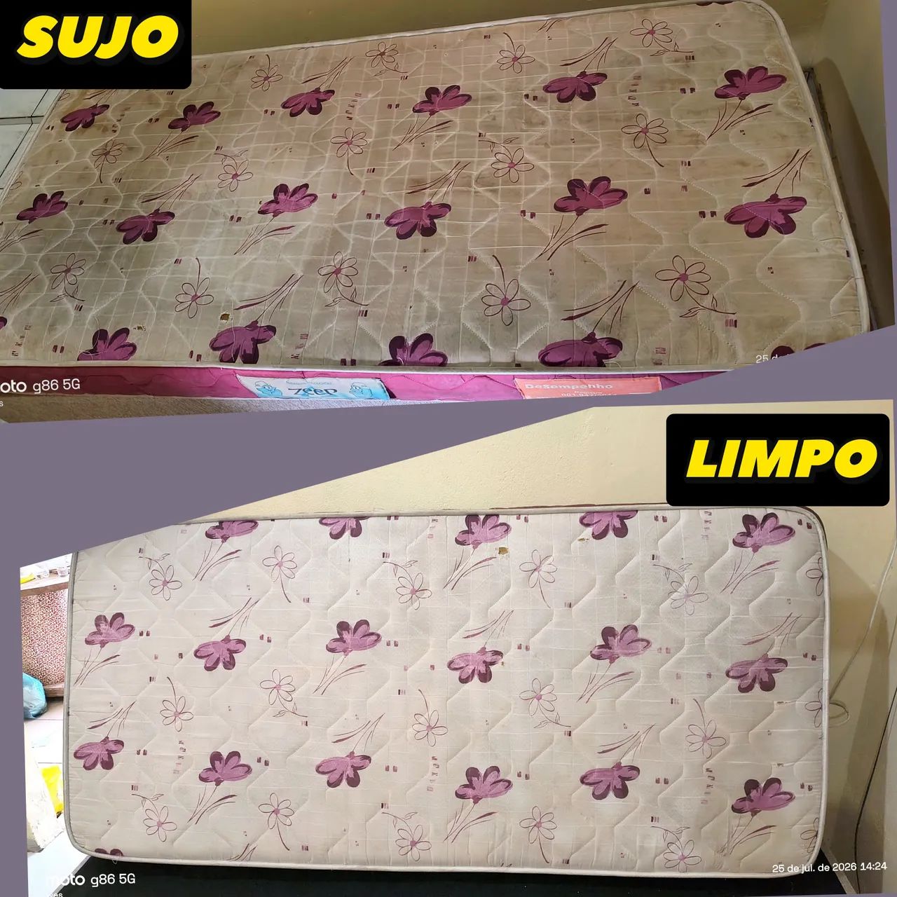SEU SOFÁ HIGIENIZADO!! Deslocamento Grátis!  - Foto 3