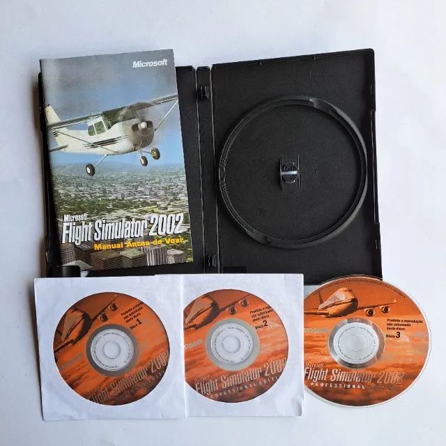 Microsoft Flight Simulator 2002 Professional Edition PC Original + Manual - Foto 2