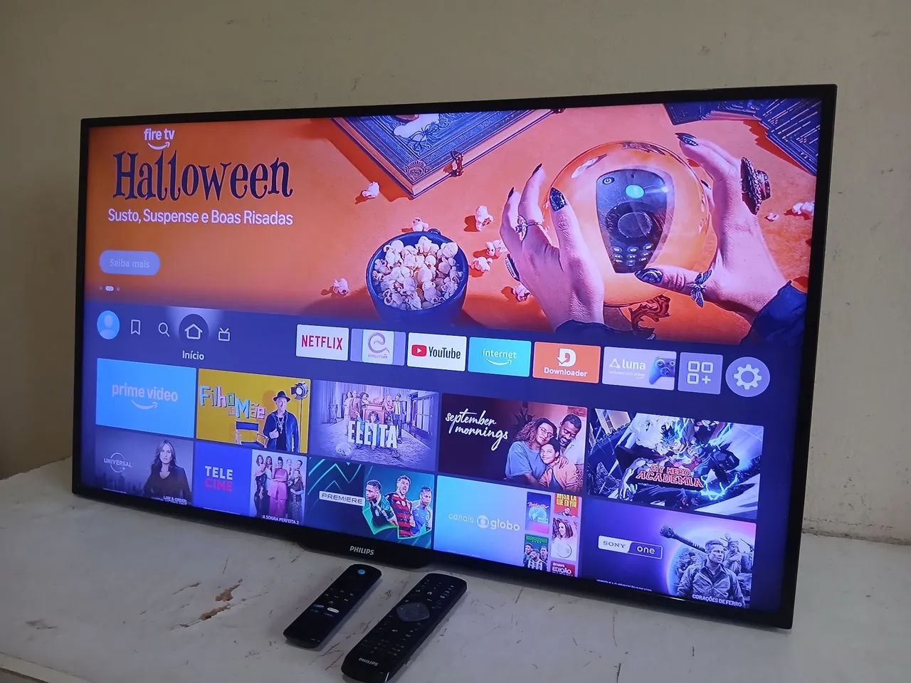 Smart tv de 40pol com Wi-Fi Stick fire 