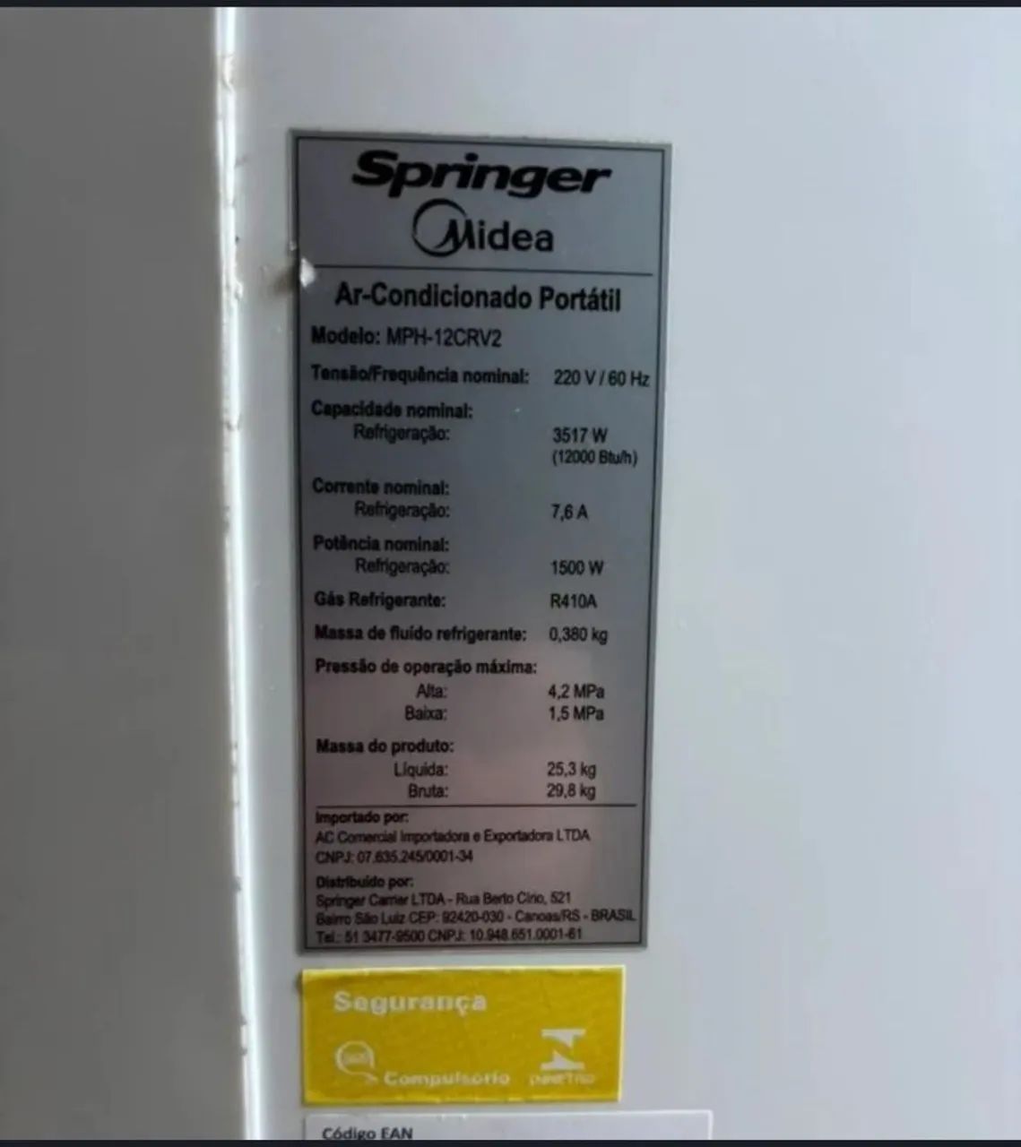 Vendo aparelho de Ar condicionado Midea - Foto 4