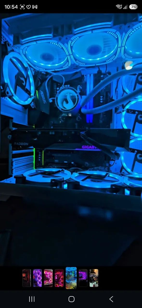 Placa de Video Rx 7600 Gaming OC 8G GigaByte - Foto 3