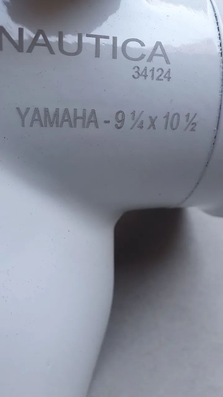Hélice yamaha 15 hp nova - Foto 3
