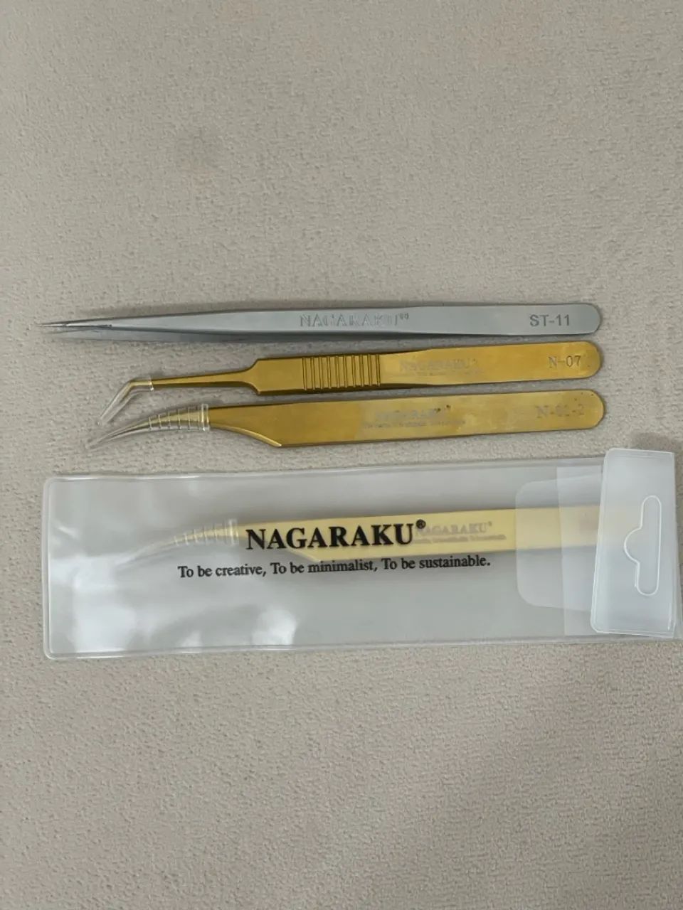 Pinças para lash desing 
