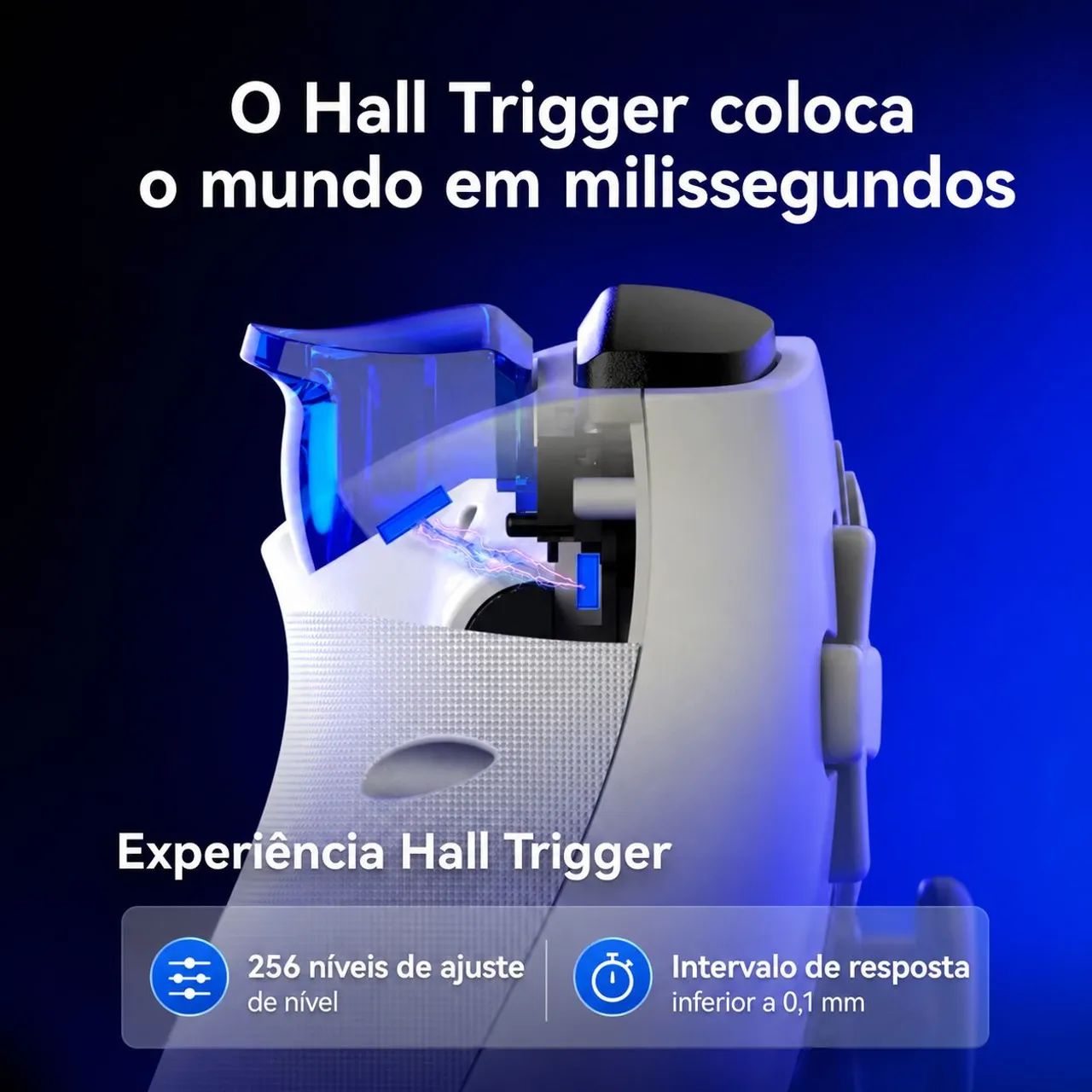 Controle D9 (Seminovo) compatível com Celulares, PS3, PS4, Switch e PC. - Foto 3
