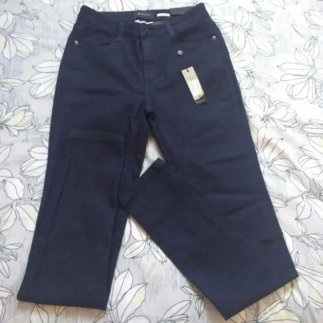 Calça Jeans Feminina Preta da Dudalina (Nova)