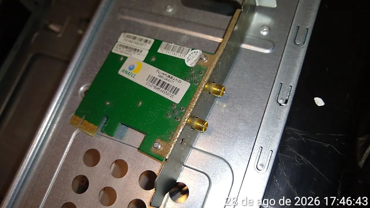 Placa de rede wi-fi TP-Link + gabinete em bom estado - Foto 2