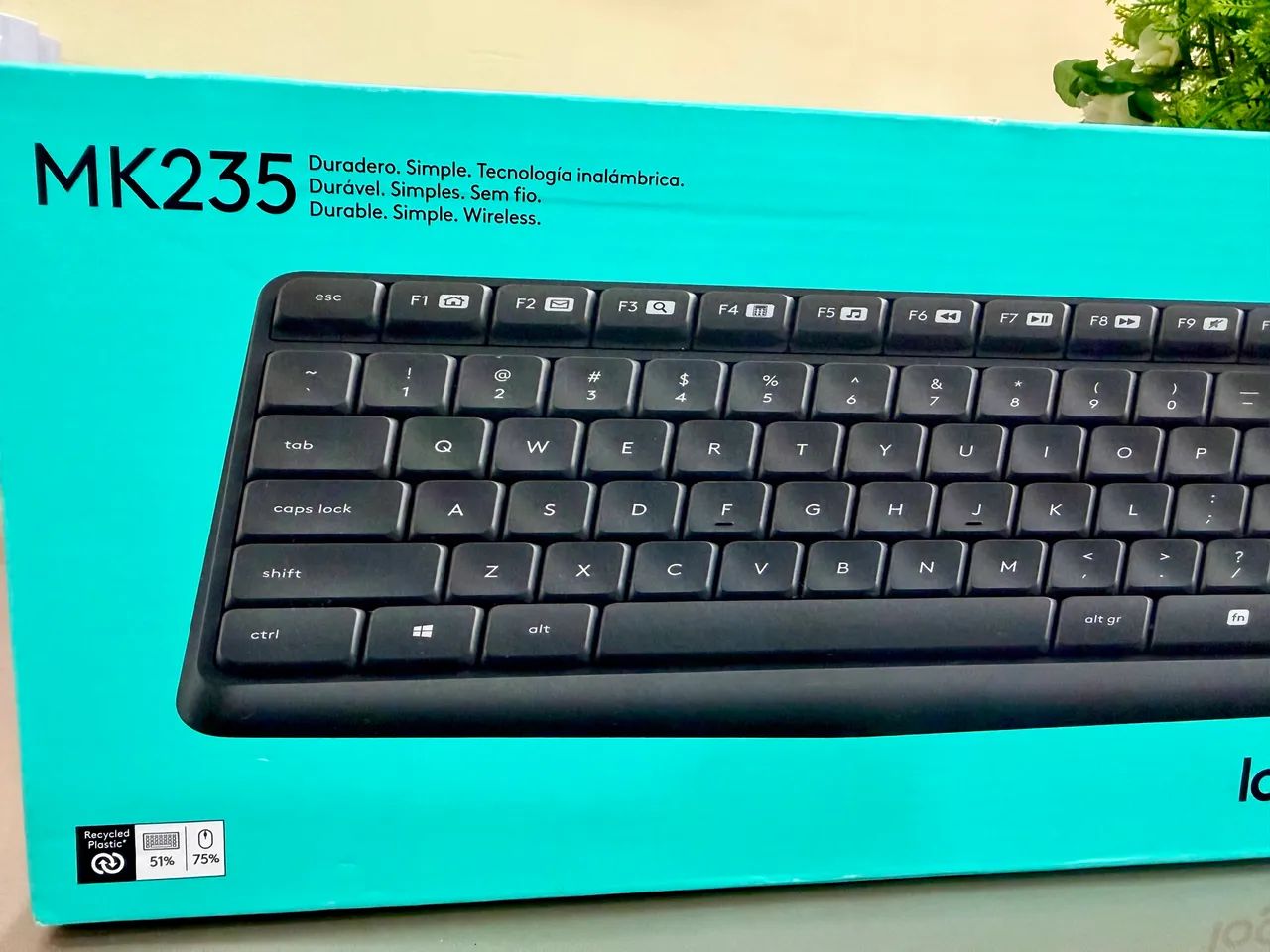 Teclado + mouse sem fio - Foto 2