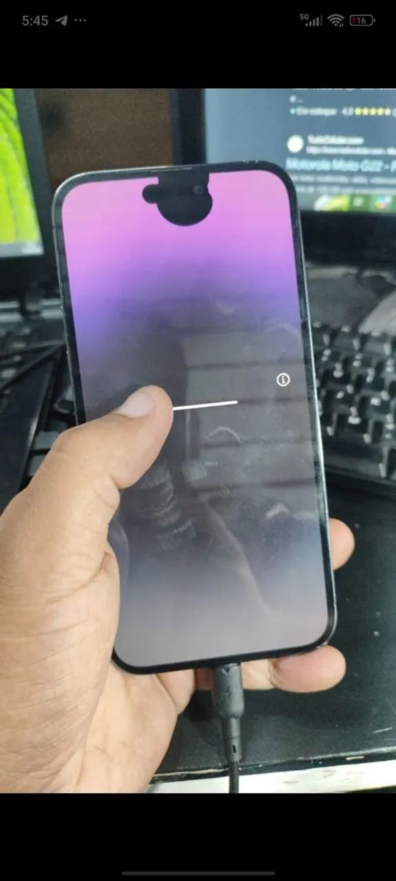 iPhone 14 pro Max (defeito) retirada de peças!  - Foto 2