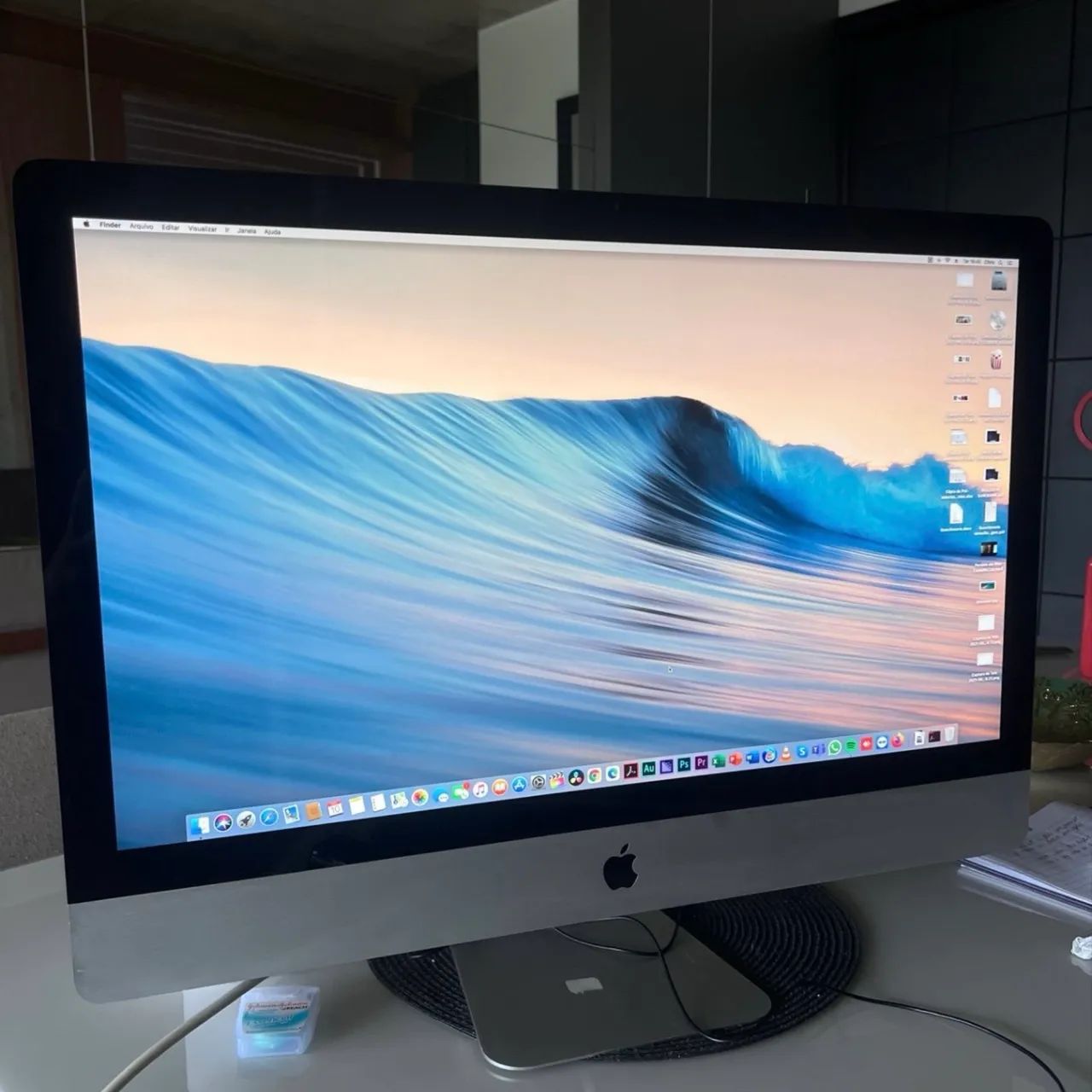 iMac 27 polegadas apple ssd 480gb 16gb ram placa de vídeo nova