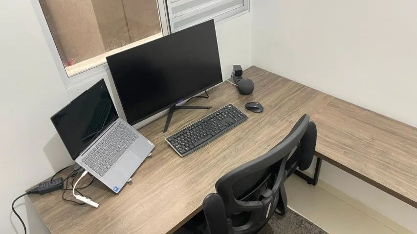 Mesa de escritório em L | Modelo Industrial - Foto 2