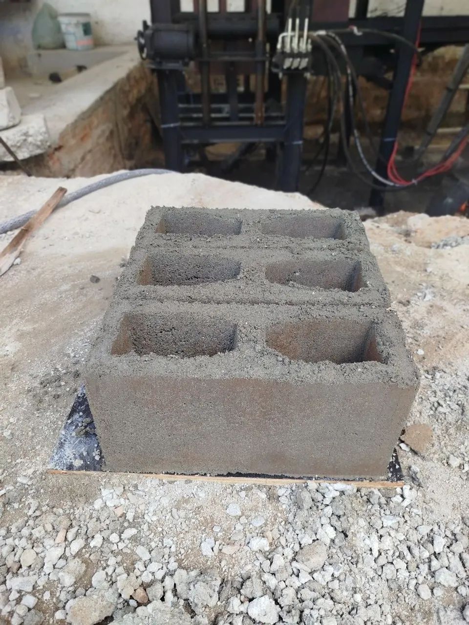 Fábrica hidráulica de blocos de concreto  - Foto 2