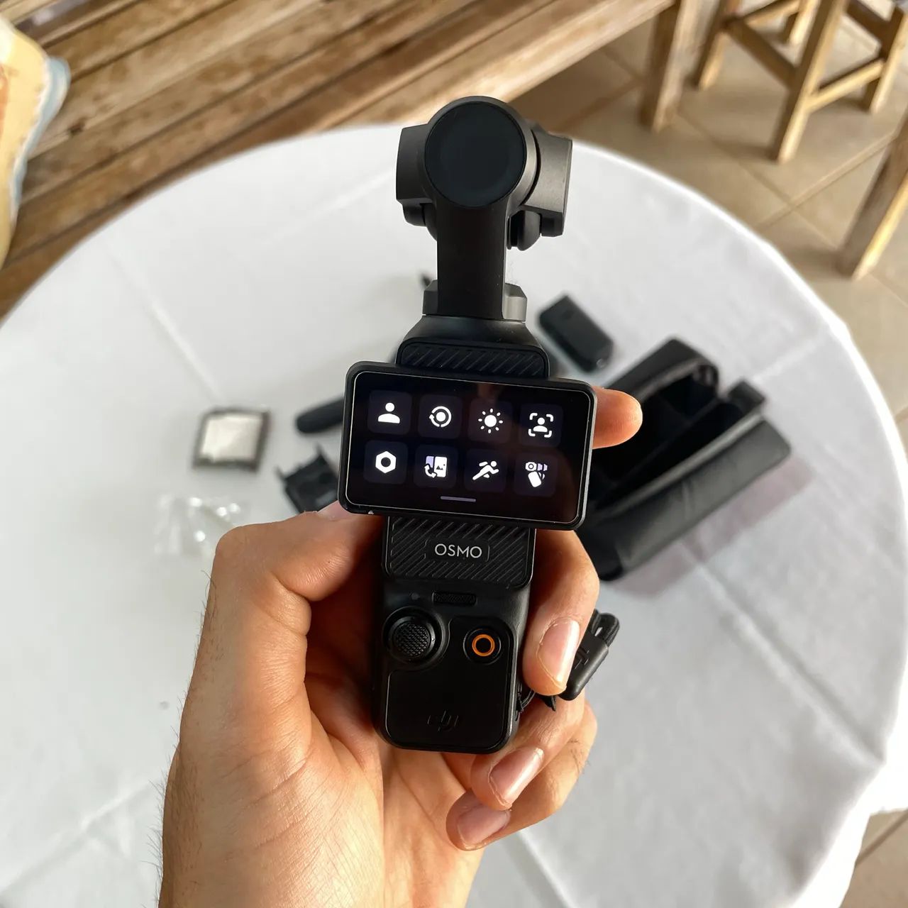 DJI Osmo Pocket 3 Creator Combo + Lente Black Mist + Suporte Magnético 