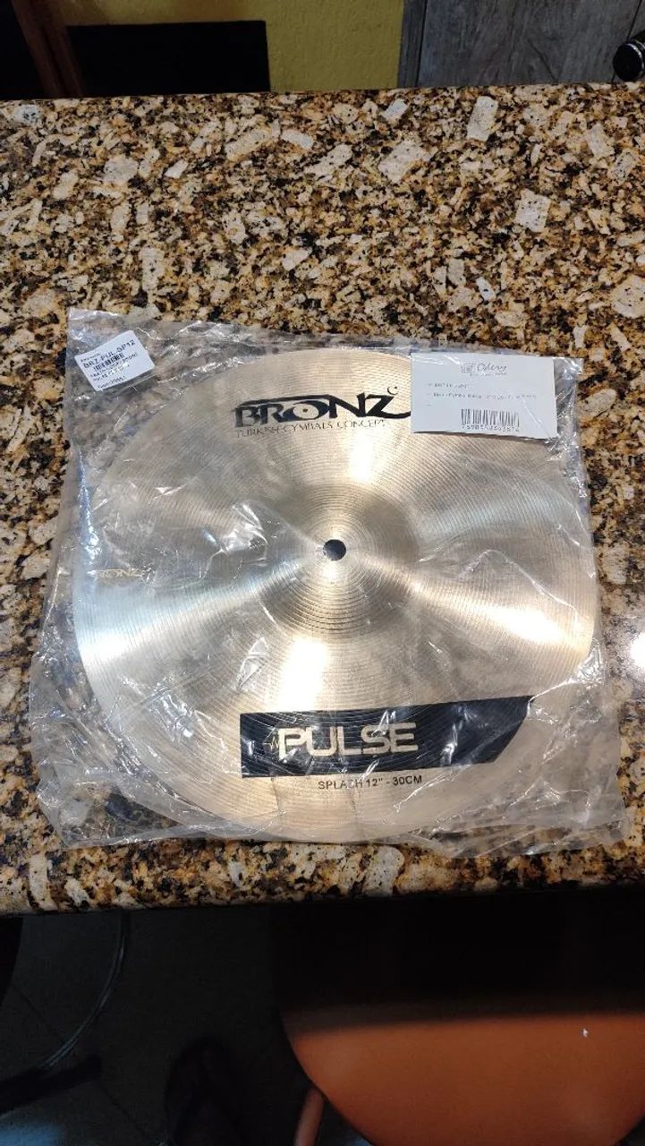 Prato Splash bronz cymbal 12" 