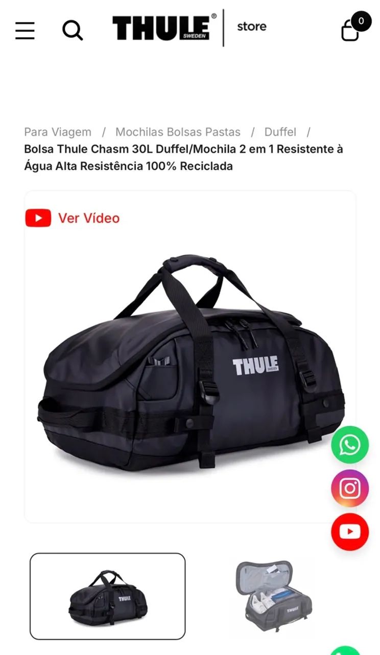 Mochila THULE CHASM 30 L  - Foto 3