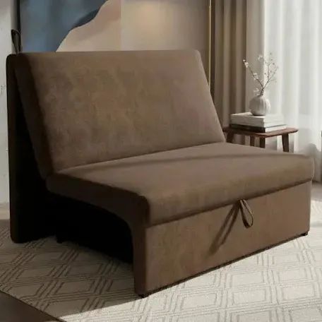 Sofá cama sem braço / pronta entrega 