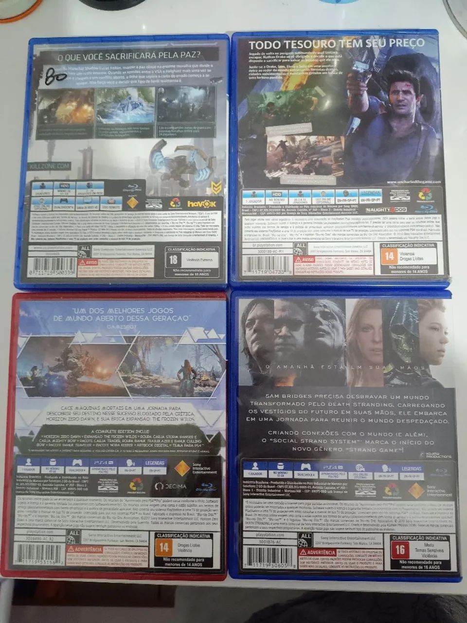 Kit 4 jogos de PS4  - Foto 2