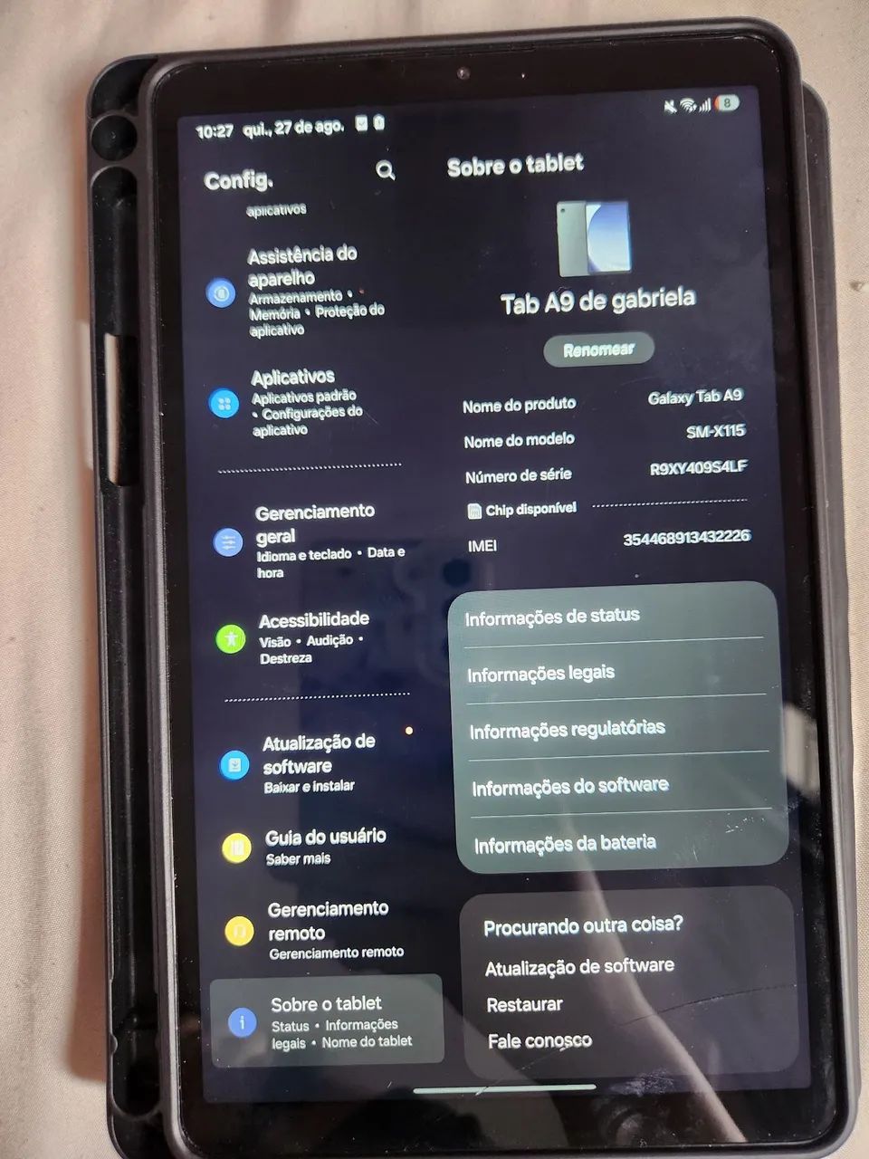 Samsung Galaxy Tab A9 4G - Foto 3