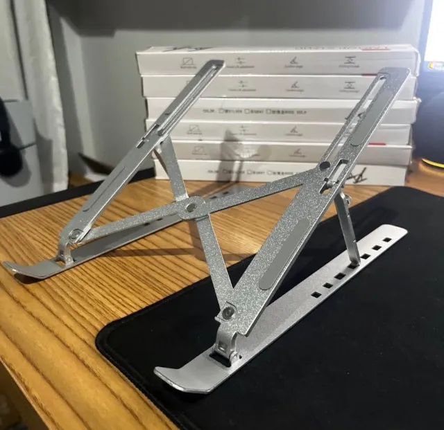 Suporte para notebook/tablet aluminio