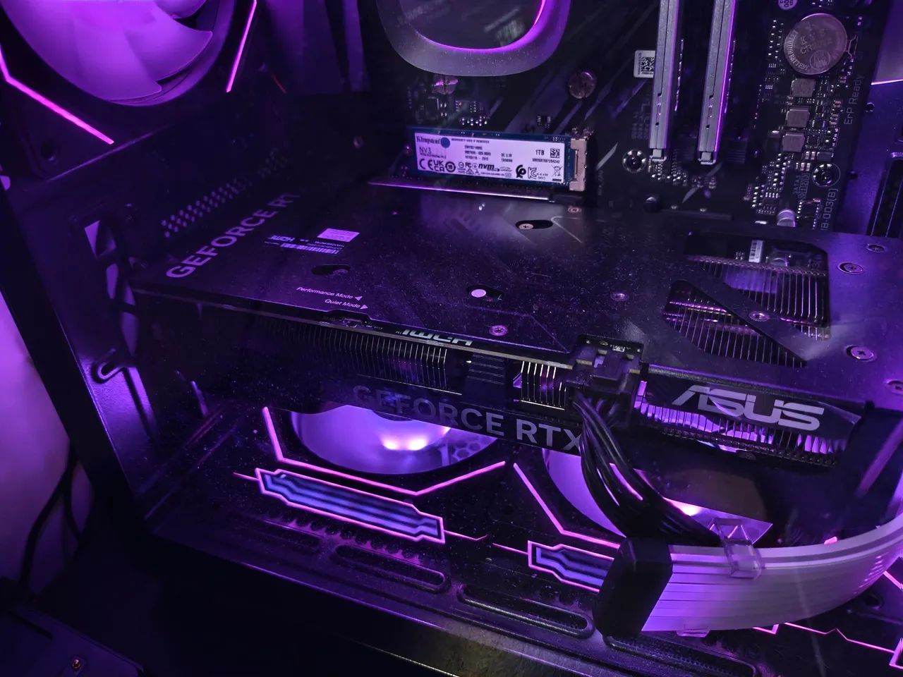 Placa de Vídeo RTX 4060 8G V2 Gaming ATS OC ASUS NVIDIA GeForce, 8GB - Foto 3