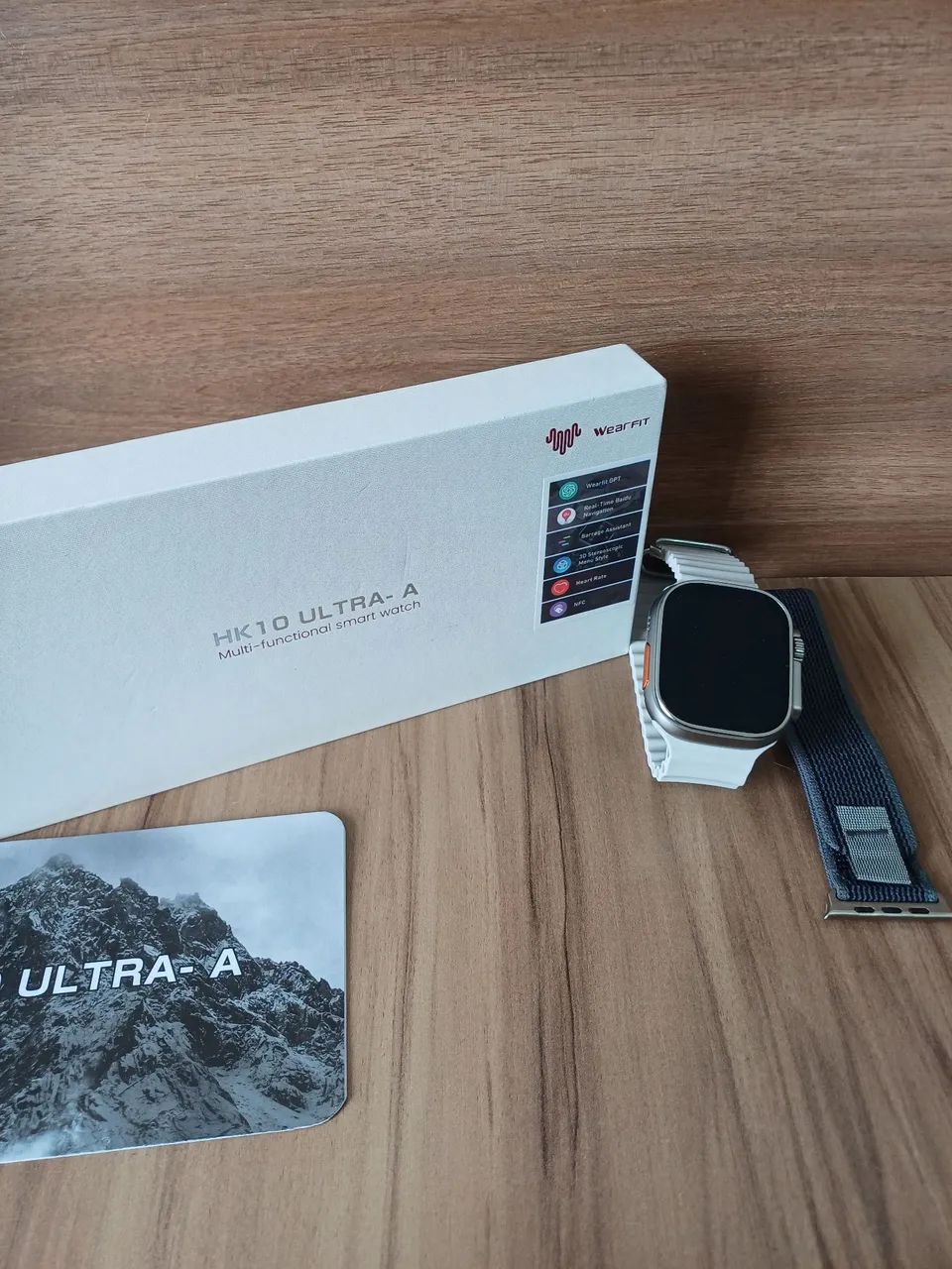 SMARTWATCH ULTRA COM PULSEIRA EXTRA  - Foto 5
