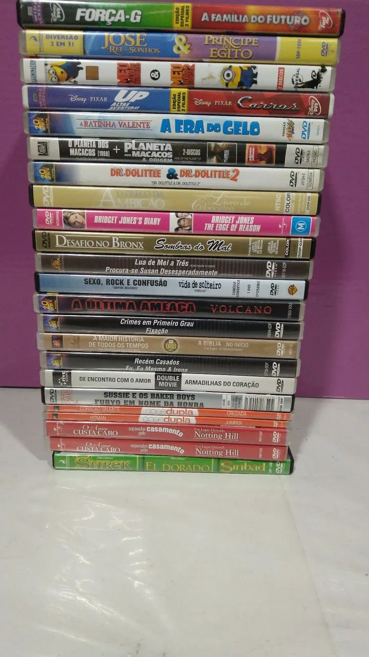 Dvds com 2 e 3 filmes originais. - Foto 4