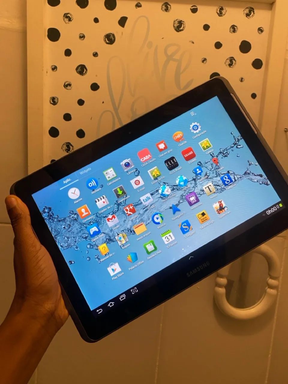 TABLET 10 polegadas Samsung todo bom 