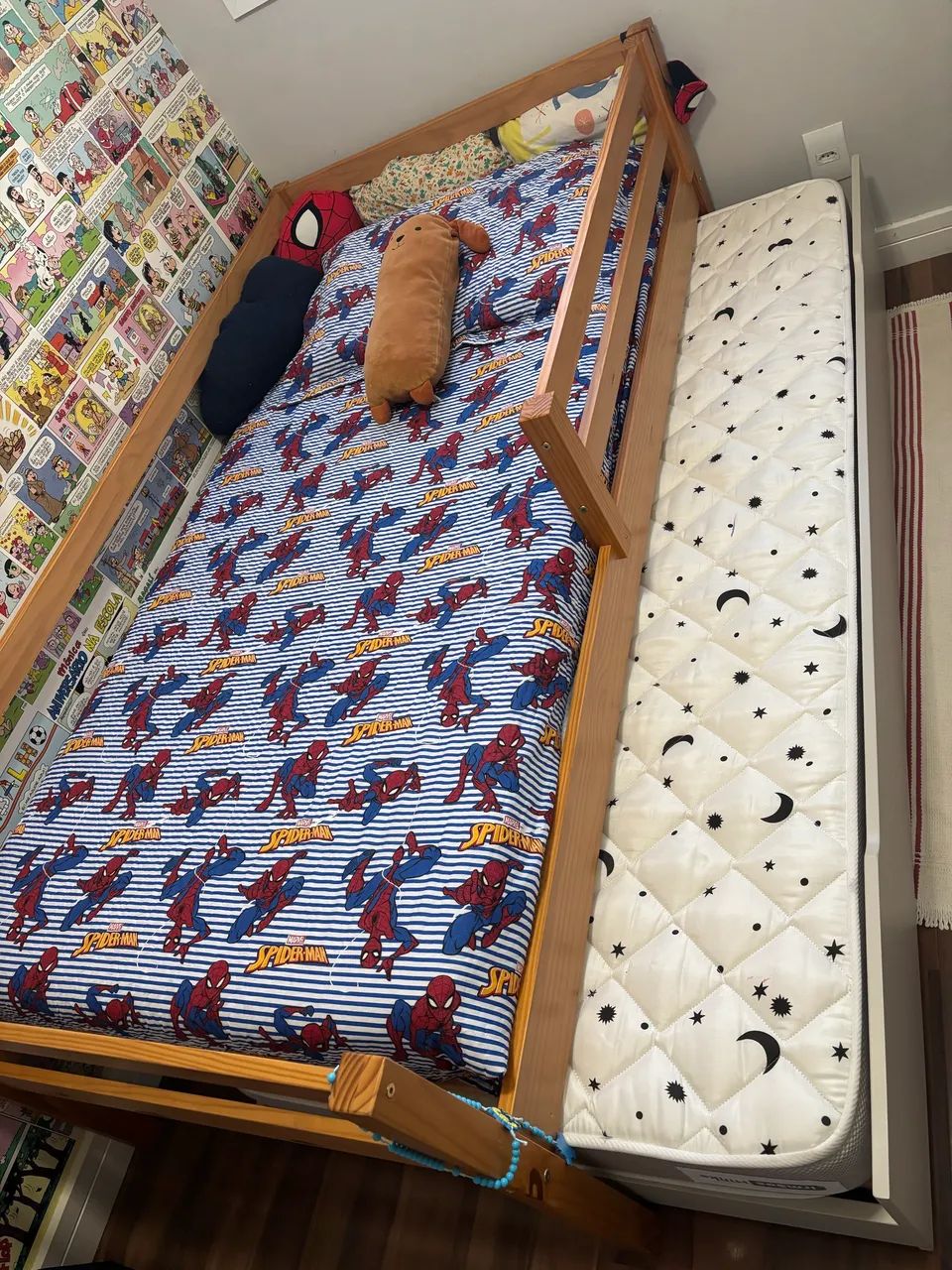 Bicama Montessori Pluto (Cinza/Amendoa)