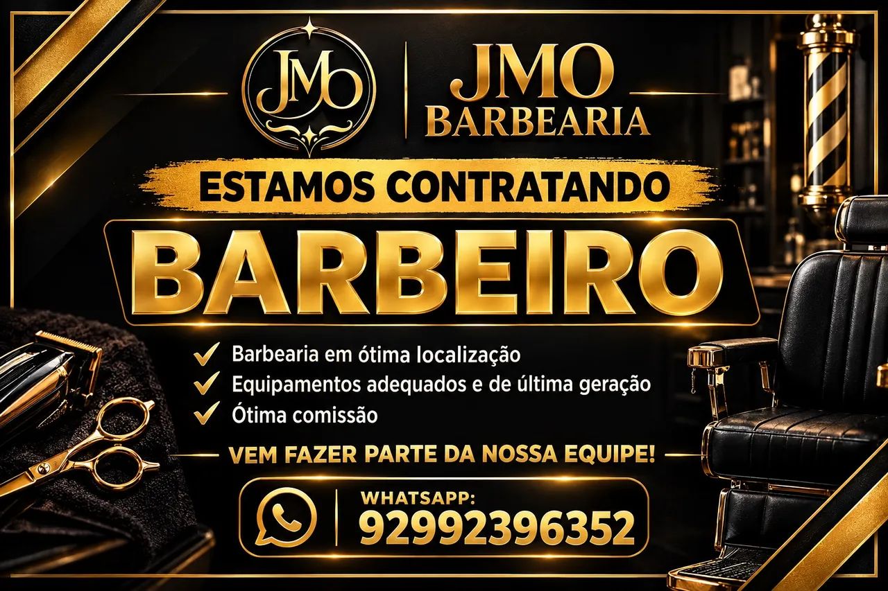 Barbeiro com experiência 