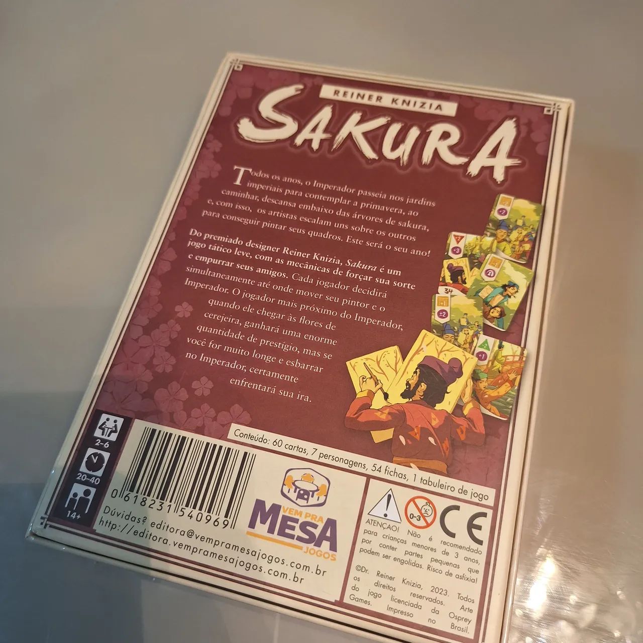 Jogo de Tabuleiro Sakura - Foto 5