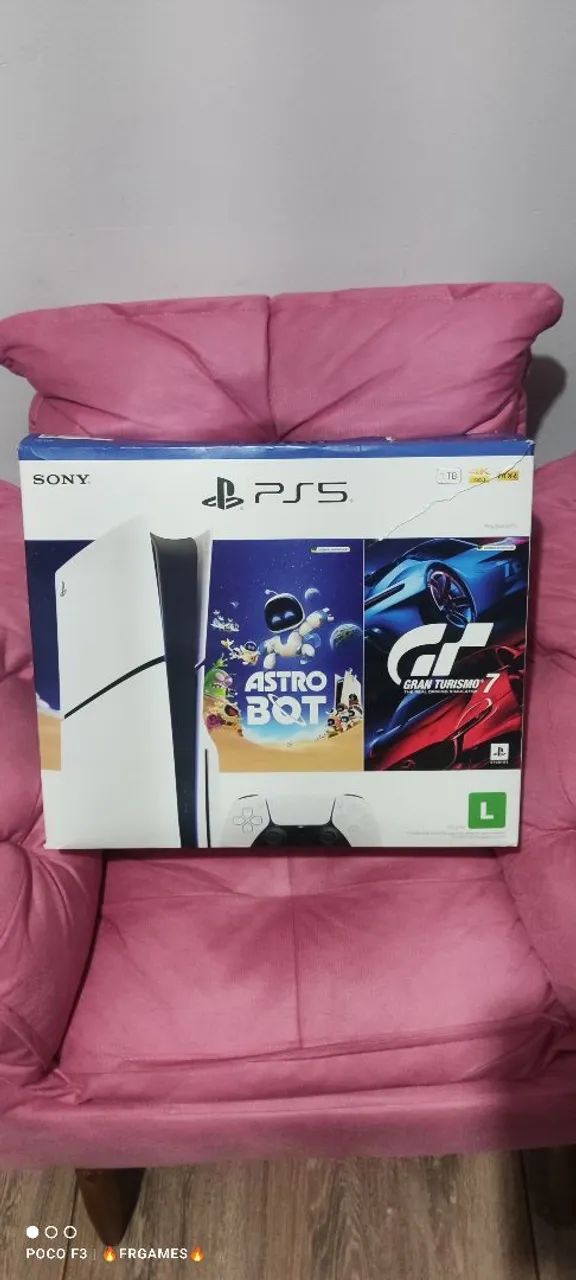 Playstation 5 slim com leitor 