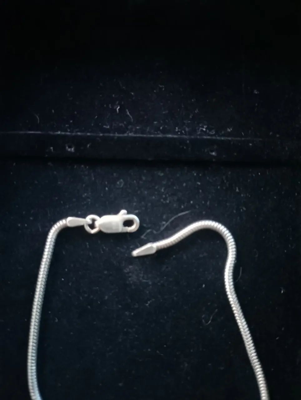 Pulseira prata 925, rabo de rato  - Foto 2