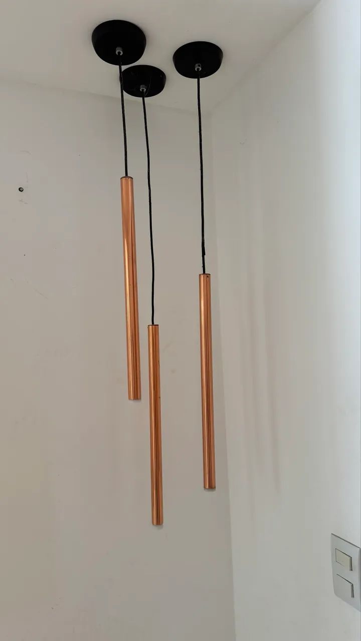 Pendente triplo de led  - Foto 2