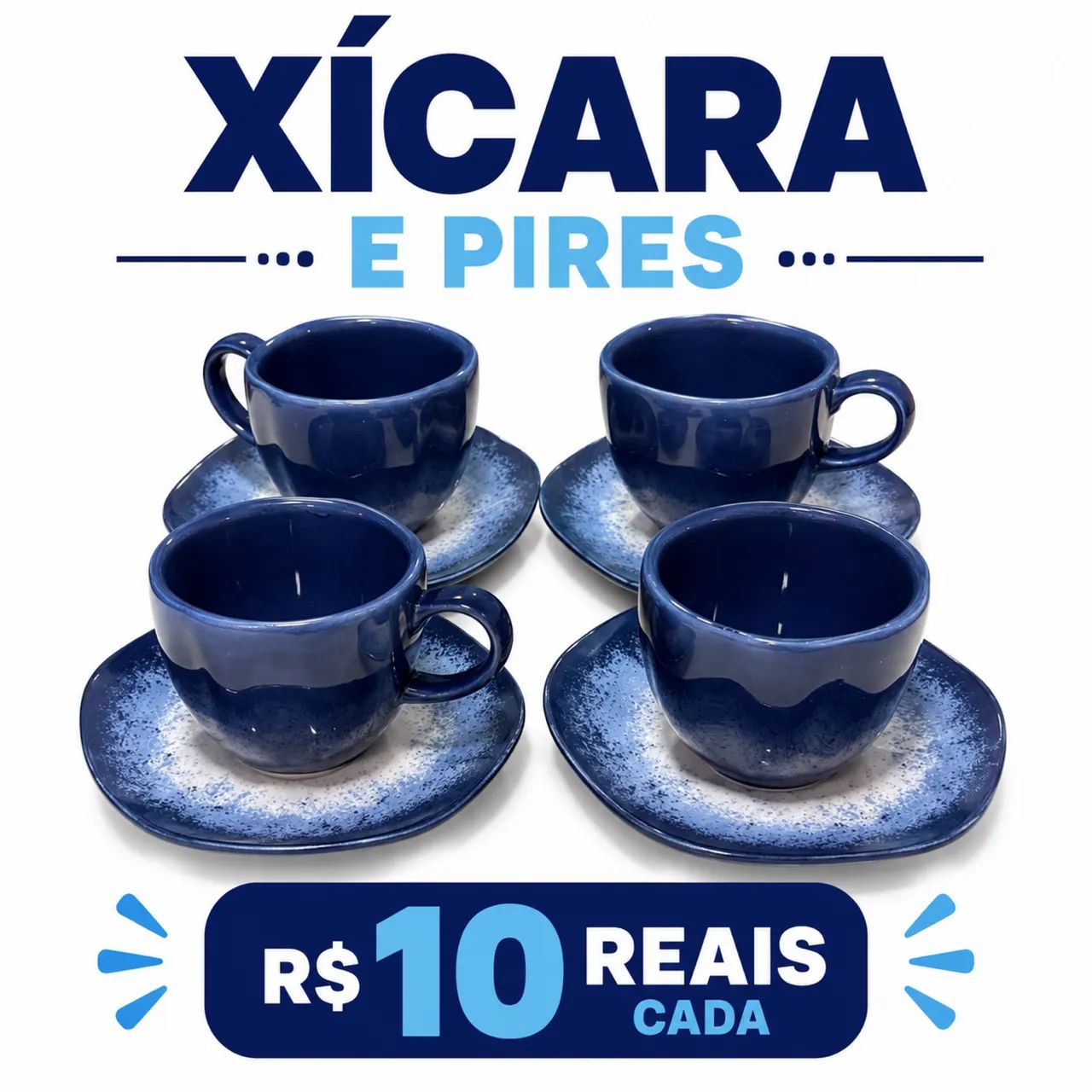 XÍCARAS E PIRES  - Foto 3