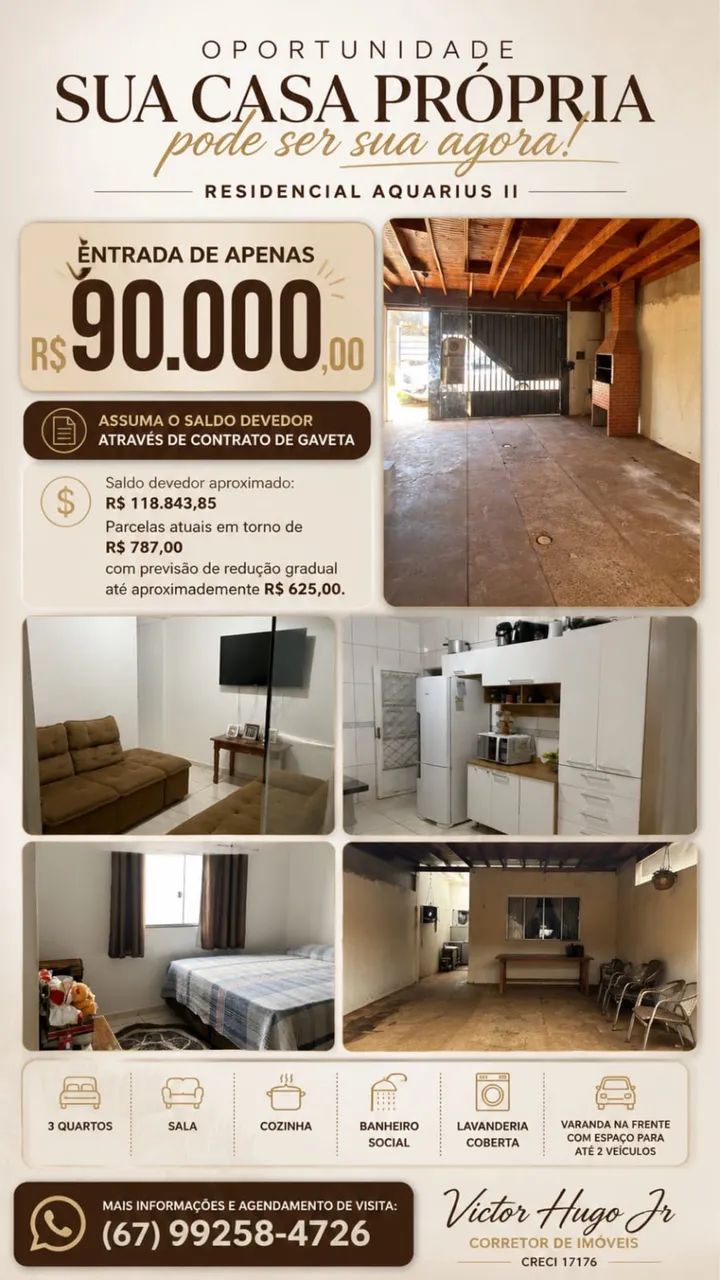 Casa à Venda - Ótima Oportunidade 